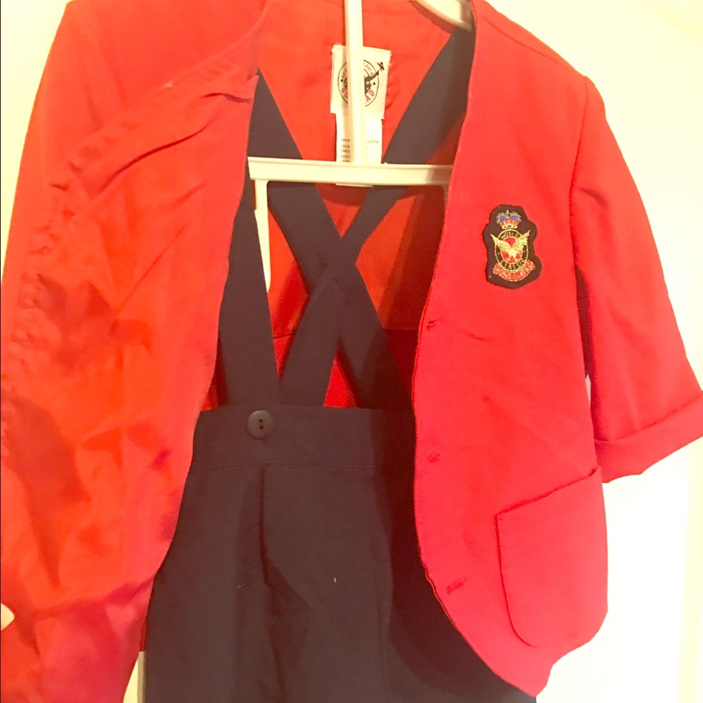 2T vintage short pant suit