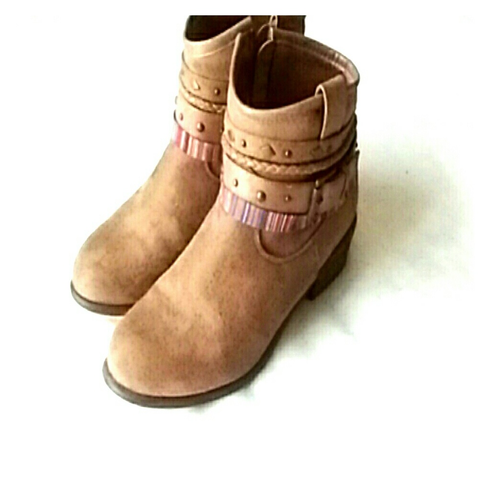 Tribal Ankle Booties