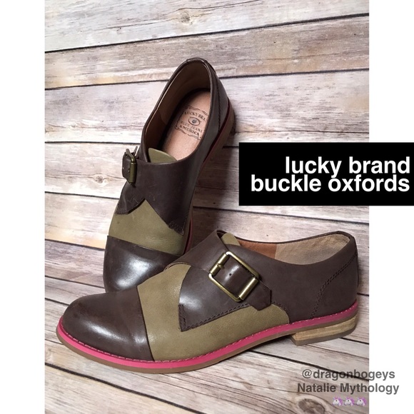Lucky Brand Buckle Oxfords