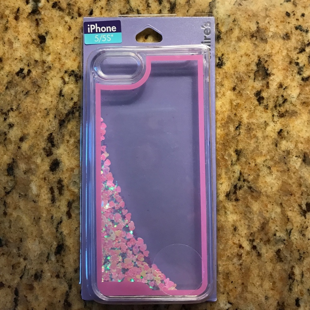 New In Box Floating Glitter iPhone 5 or iPhone 5s