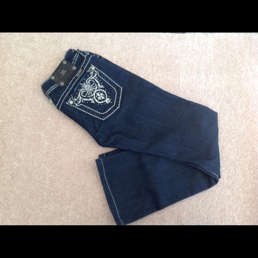 Miss Me Jeans Bootcut Size 28 Darkwash