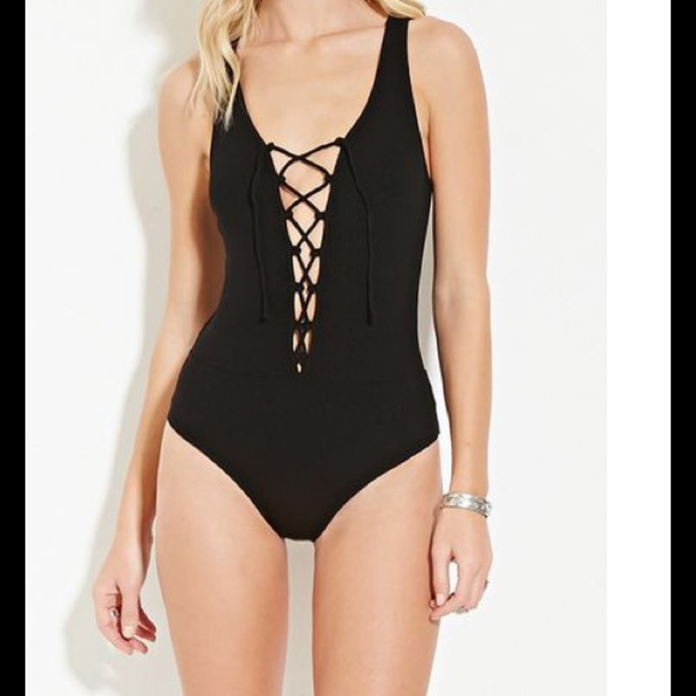 Lace up Bodysuit