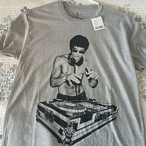 NWT. DJ Bruce Lee Graphic Tee. SM