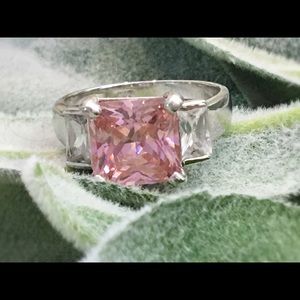 Pink Ice Ring size 9