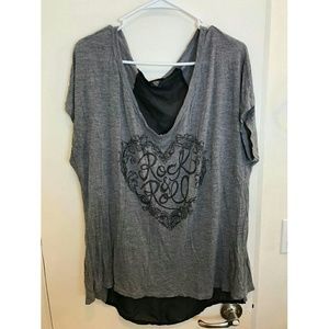 Torrid rock and roll shirt