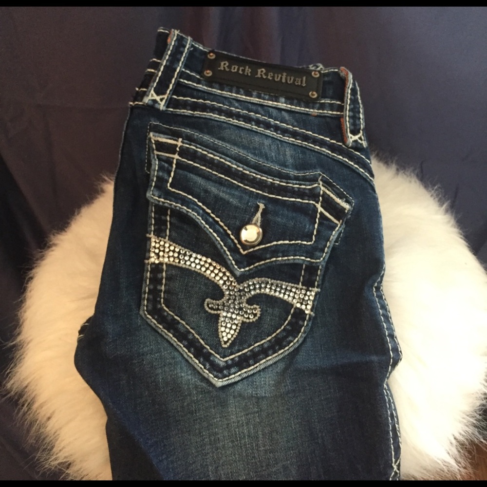 Rock Revival Boot Cut Denim Jeans