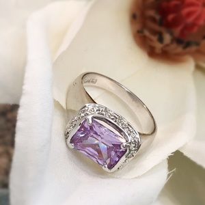 Purple Ice Ring size 9