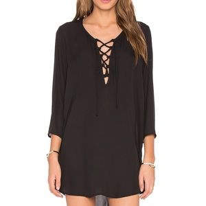 SMYM Lulu Tunic in Black Crisp