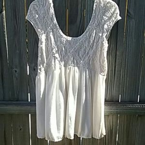 Free People baby doll top