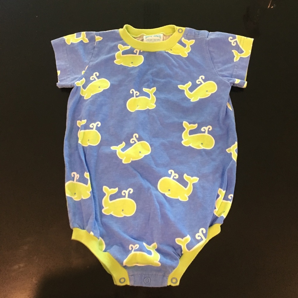 Party Aiken 3T whale onesie