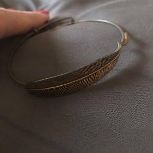 Alex & Ani feather bracelet