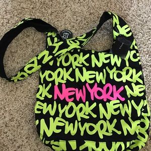 New York cross body bag
