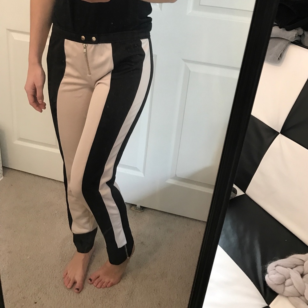 Black and Tan pants