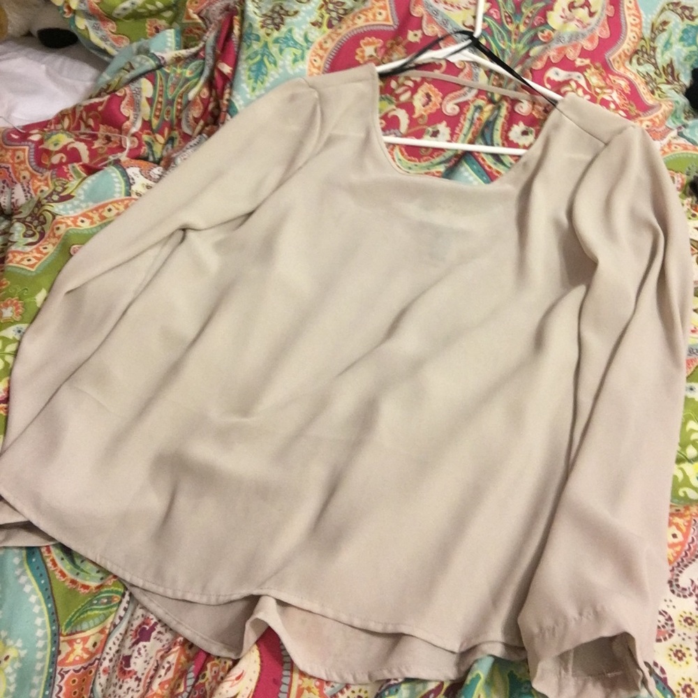 Long sleeve blouse