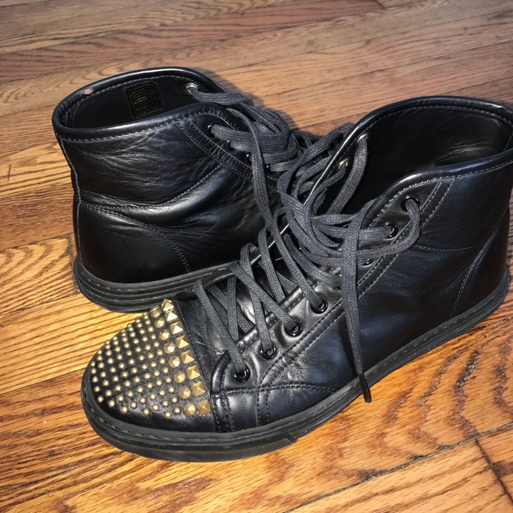 Gucci California high tops with studs