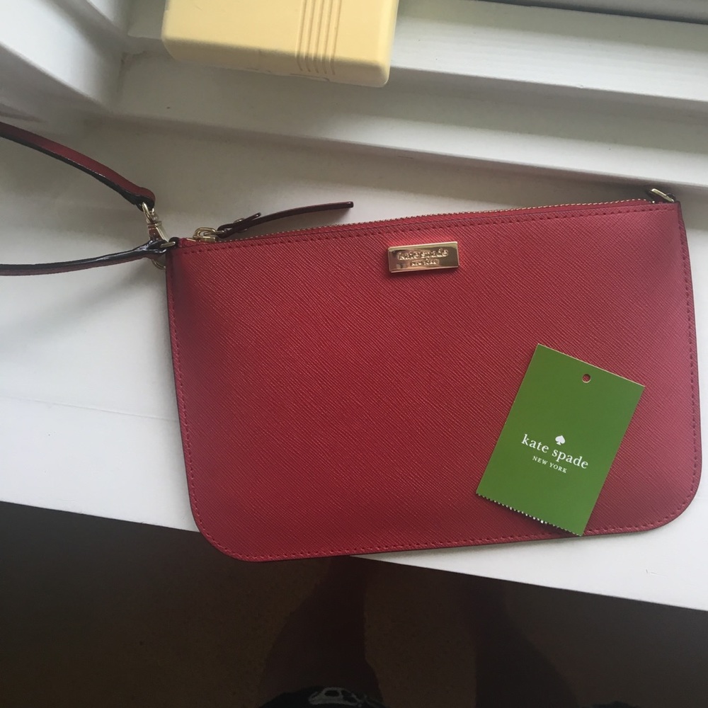 Kate Spade Red Wristlet