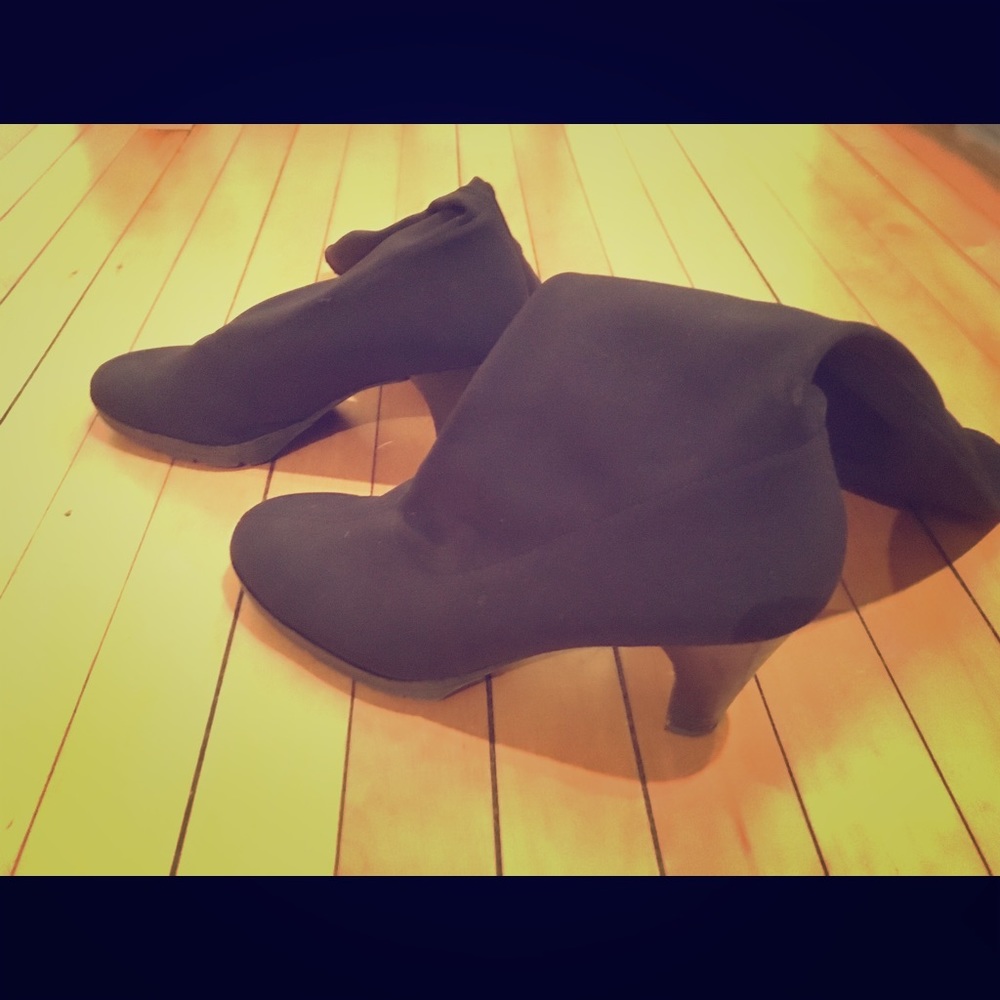 Paul Green Heeled Tall Boots (Size 7)(Black)