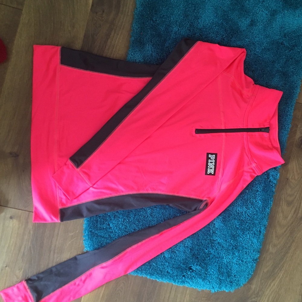 Victoria's Secret PINK 1/4 zip sweatshirt