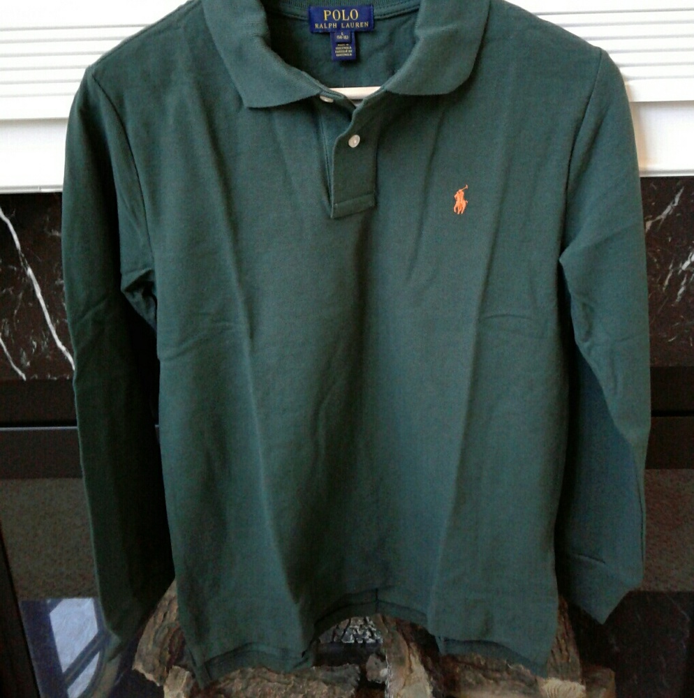 NEW GENUINE AUTHENTIC POLO RALPH BOYS L/S SHIRT