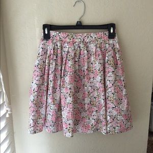 Modcloth Floral Skirt