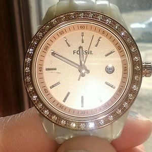 (REDUCED) Rose gold fossil watch