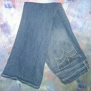 Levi's too superlow 524 jeans