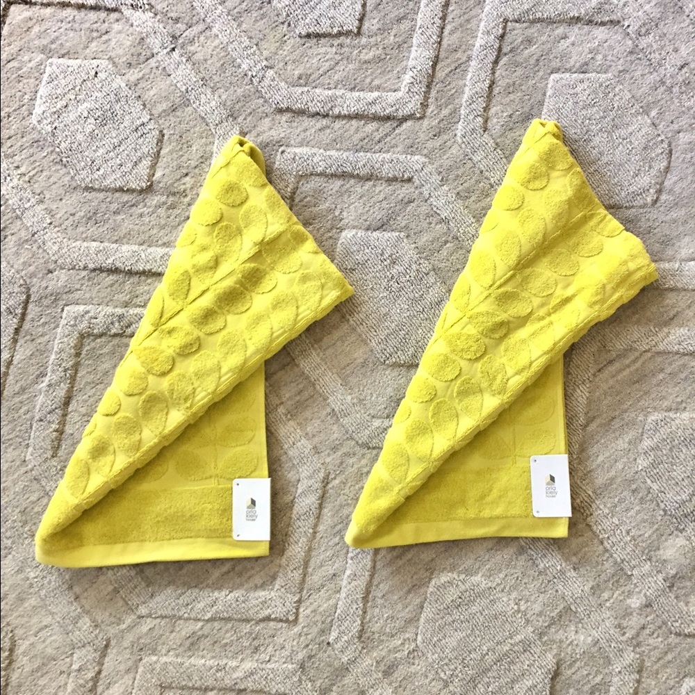 Orla Kiely Set/2 Bath Towels