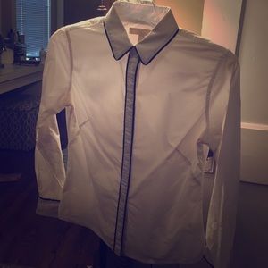 Banana republic cotton button up