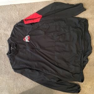 Ohio State light rain jacket