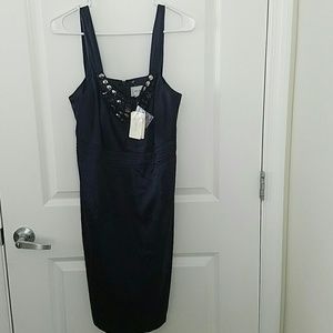 Navy blue dress