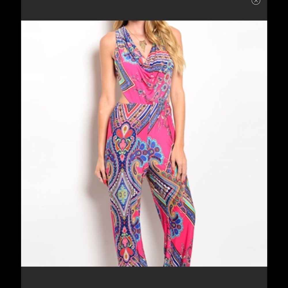 ❌FINAL❌🌺Twilight Dreams Summer Jump suit💐 - Picture 2 of 8