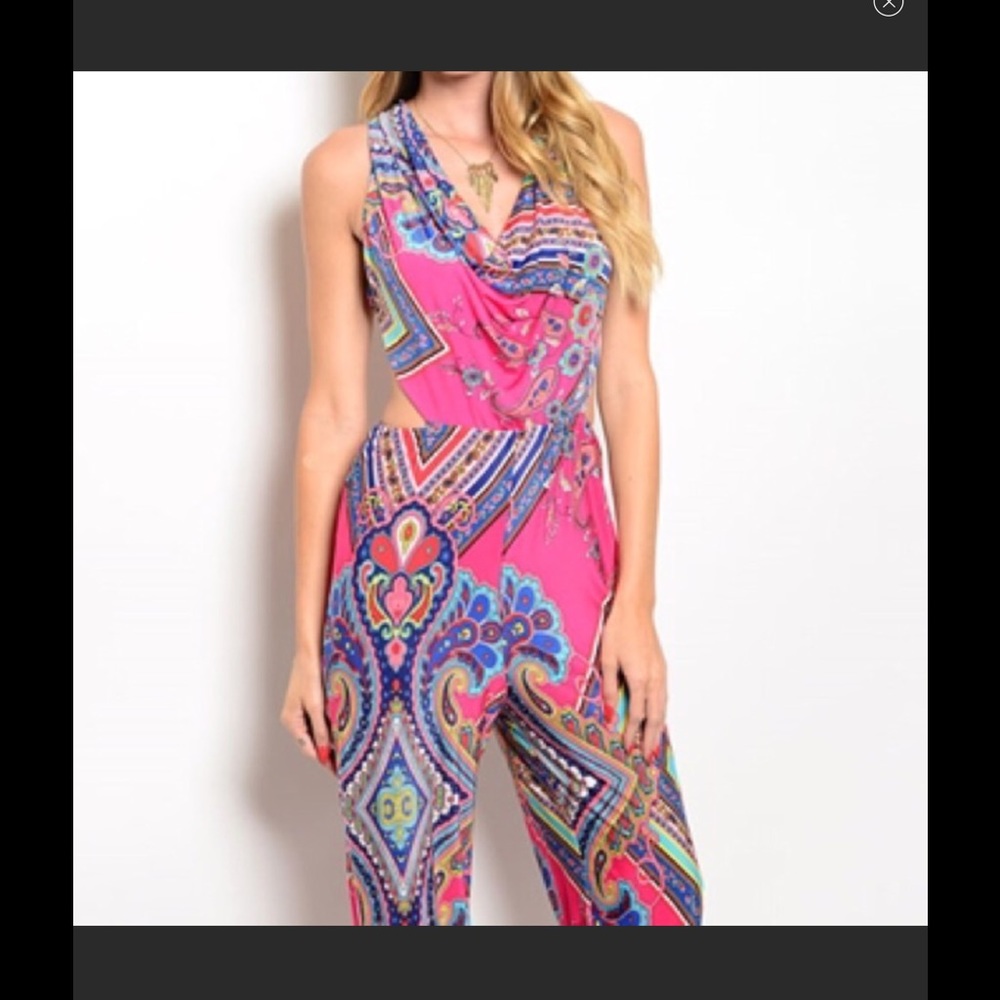 ❌FINAL❌🌺Twilight Dreams Summer Jump suit💐 - Picture 7 of 8