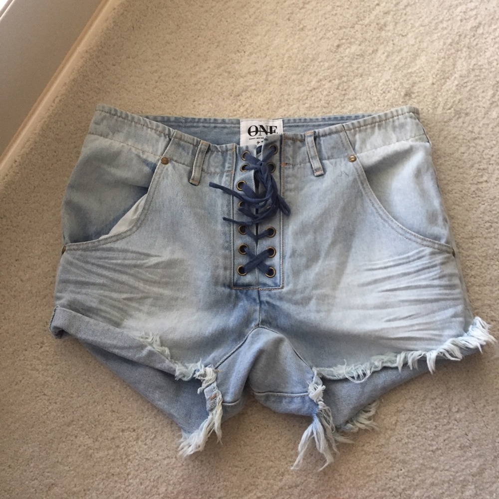 One Teaspoon Super Freaks shorts size 29