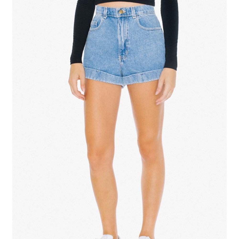 American Apparel high waisted shorts