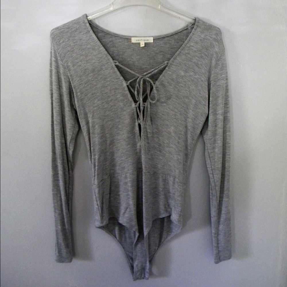 Lace-up Bodysuit