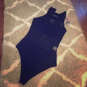 Mesh cutout bodysuit