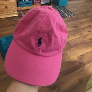 POLO by Ralph Lauren pink hat
