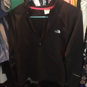 Women's large north face quarter zip
