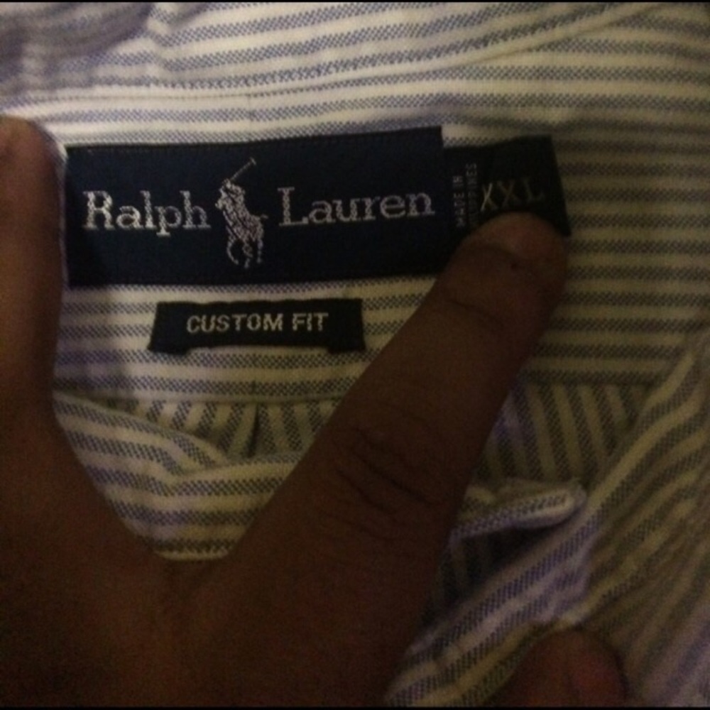Men's Ralph Lauren button down - Picture 3 of 3