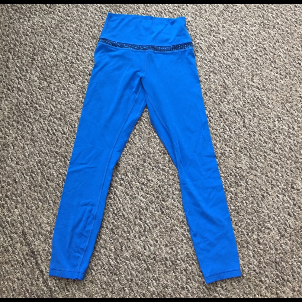Lululemon align pant cobalt blue size 6