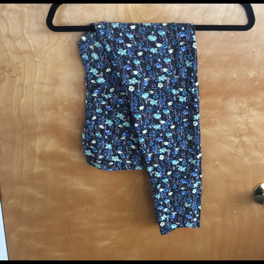Floral leggings