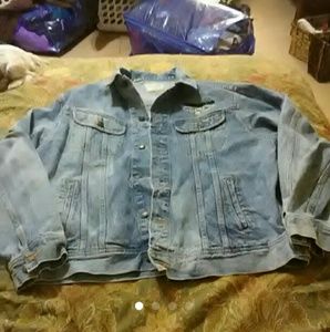 Sz xl ride hard Jean jacket