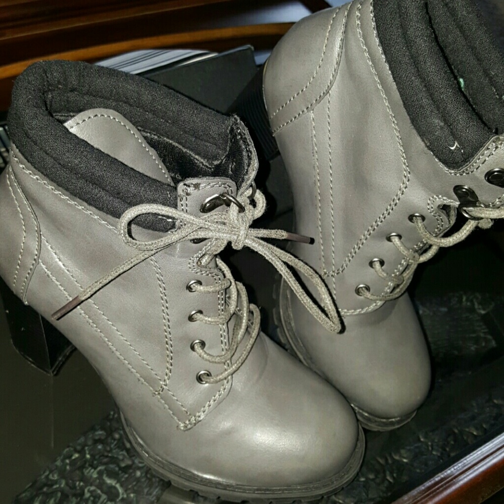 Shari Gray Hiker Boot