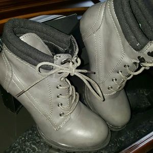 Shari Gray Hiker Boot