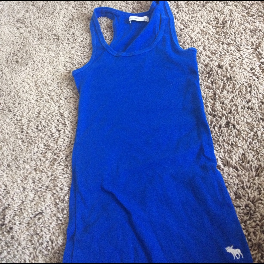 Abercrombie kids blue tank top