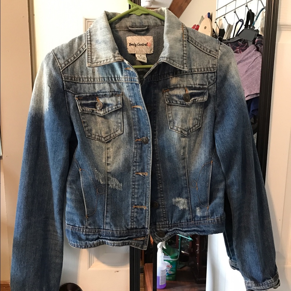 Cute Blue Jean Jacket by Body Central