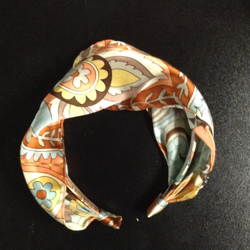 Silk printed headband
