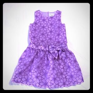 ✨Price Firm✨ Gymboree purple embroidered dress