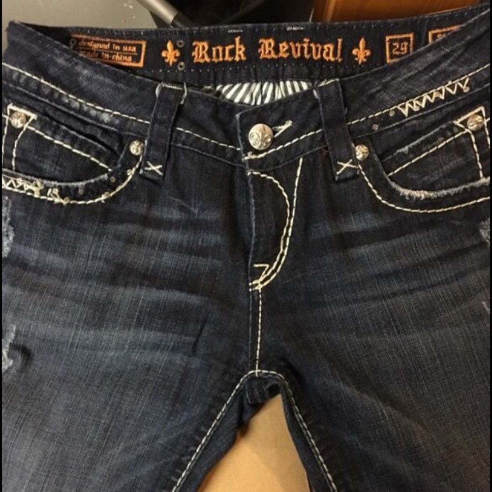 Rock revival jeans
