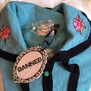 Banned vintage inspired cardigan